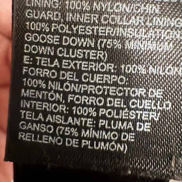 The North Face 550 Goose Down Vintage Puffy Vest Small - Picture 5 of 6